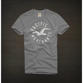 Tee shirt Hollister Gris Homme